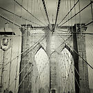 Image of The Brooklyn Bridge's Arch and Cables